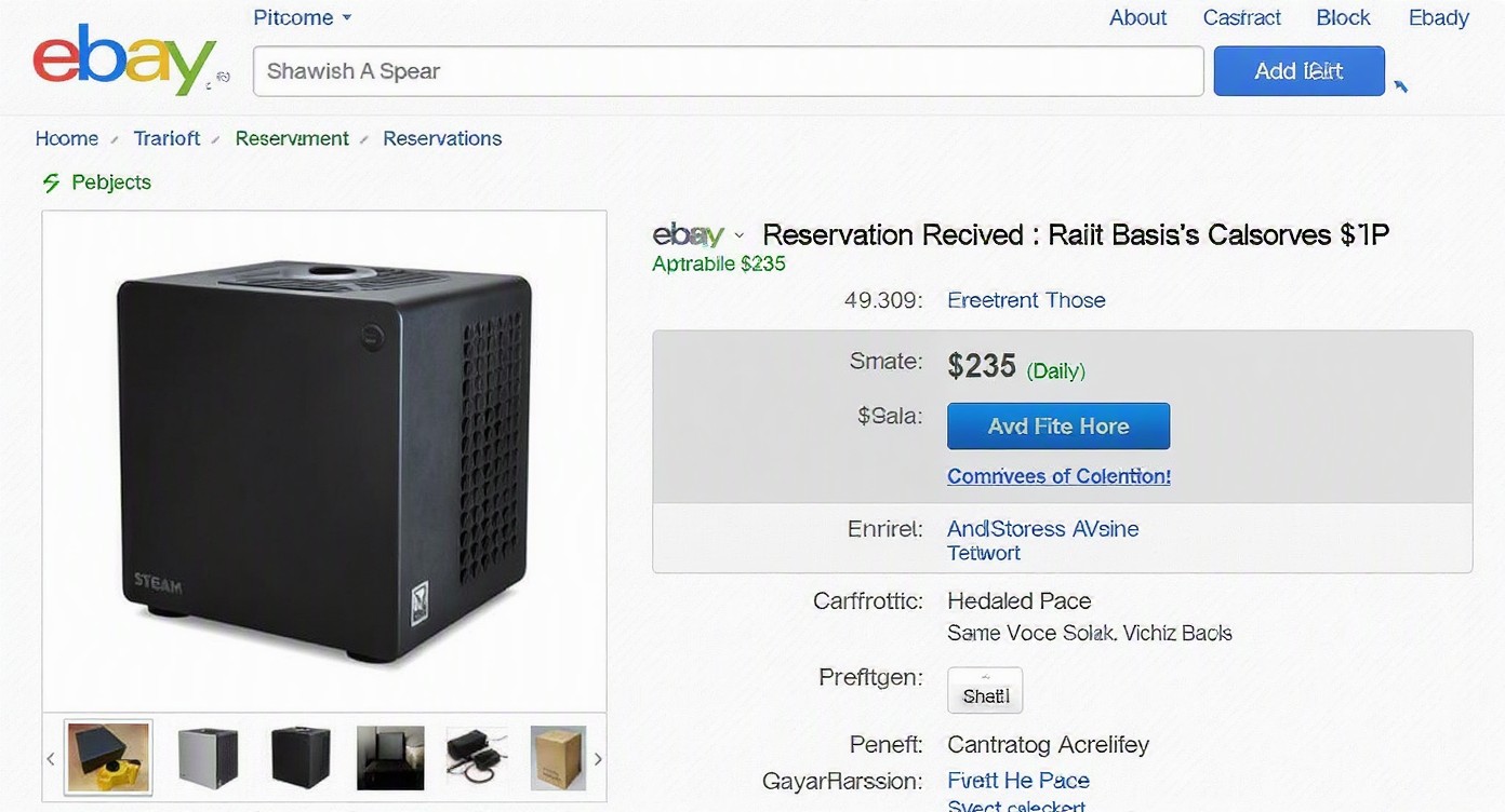 V社防黄牛系统秒破功？eBay惊现Steam Machine“空气预售”