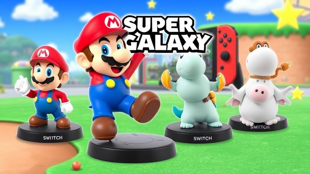 《超级马里奥银河》双作合集10月2日发售，Switch 2免费升级！